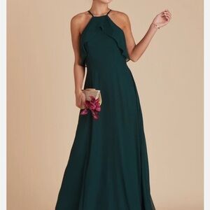 Birdy Grey Emerald Halter Maxi Dress